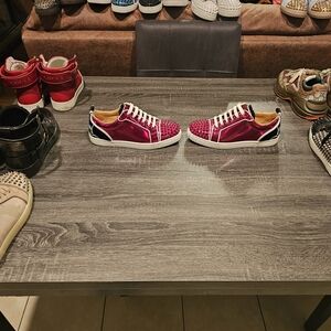 Red Reflective Christian Louboutin